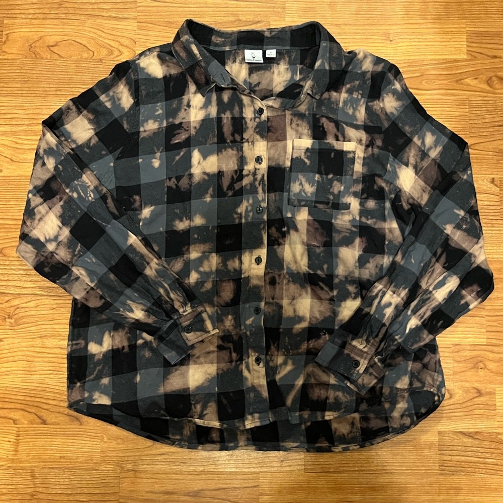 Betty Boop bleached flannel